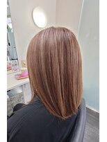 ミーツ 牧港店(mits) 白髪ぼかしハイライト