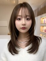 アビー(ABBEY3)&nbsp;顔まわりレイヤー小顔レイヤー韓国レイヤーくびれレイヤー