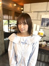ファスナー(fustener)&nbsp;美革ストレート×ボブ