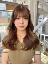 カシュカシュ(cache cache)&nbsp;美髪ストレート　ミルクティーベージュ☆用賀