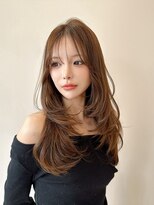 ユウォン 四日市(YUWON)&nbsp;レイヤーカット/ロングヘア