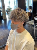 りんごの木 稲田店&nbsp;メンズパーマスタイル