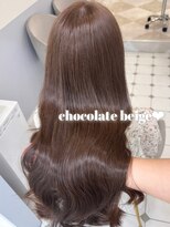 リルミー ミュエナ 大須 矢場町(Lilme myuena) チョコレートベージュ/ブリーチなしダブルカラー/ベージュ