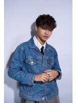 ウーズ ハラジュク(Ooze.HARAJUKU) ハッシュカットグレージュデザインカラーツートーンカラー原宿