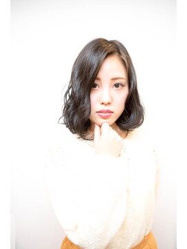 ブロック(BLOCK) 大人可愛い艶髪ロングボブ