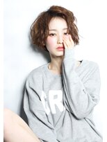 ラエティス(Laetus)&nbsp;無造作ラフパーマで外国人風マニッシュショート【Laetus】