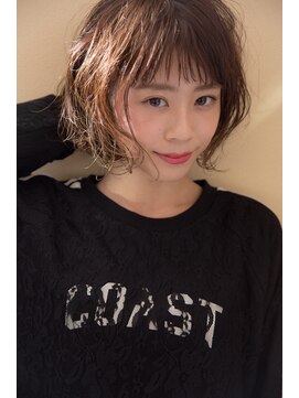 アッシュ 浜田山店(Ash) 切りっぱなしボブ