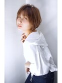 丸みショートさらっとショートボブ