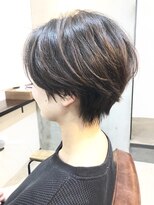 エトネ ヘアーサロン 仙台駅前(eTONe hair salon)&nbsp;【30代、40代、50代】丸みショート　大人ショートボブ