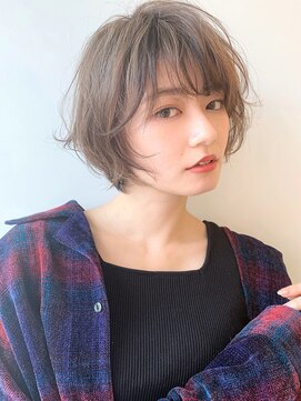 ラパンセ ブルー(LA PENSEE BLEU) 【LA PENSEE】ナチュラルマニッシュショート スリークボブ