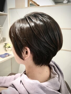 トムヘアーデザイン 楠葉店(TOM HAIR DESIGN) 大人カッコいいメリハリショートスタイル