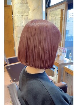 グランアージュ 錦糸町(grandage) ミニボブ☆ピンク【グランアージュ錦糸町北口店】