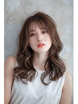 セミロングデジタルパーマ