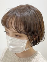 エガク(egaku)&nbsp;シースルーバングボブ