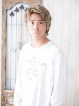 モッズヘア メン 新所沢店(mod's hair men) ワイルドアップバングのハイライト・ウルフマッシュC