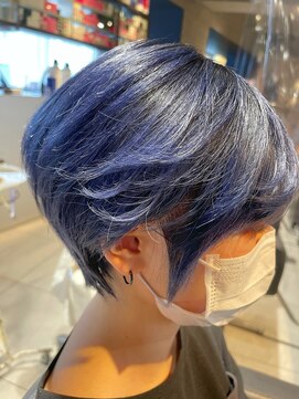 リーオオサカ(Lee Osaka) 【Lee大阪店】根元グラデーション☆ブルーベリー/新出奈津樹