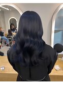 shion 艶感&透明感あふれるダークネイビーカラー