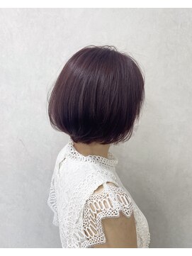 テーラヘアー 鎌ケ谷店(TELA HAIR) ピンクラベンダー×ショートボブ【TELAHAIR鎌ヶ谷】