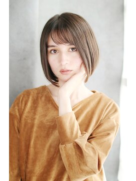 シャンティ 目白(SHANTi) 大人シースルーバング_ボブ_ツヤ