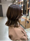 大人フェミニン*オリーブベージュ*骨格診断*くびれロブ