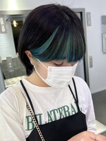 ゲーム 原宿店(GAME)&nbsp;ダブルカラーミルクティーベージュカラーケアブリーチハイトーン