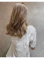 ジールサロン 阿見店(ZEAL SALON) 外国人風レイヤースタイル