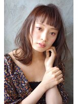 レト 新小岩(reto) 大人上品ミディアムレイヤー【10代20代30代40代】