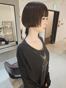 ウック(wooc) タッセルボブ　ダークグレージュ