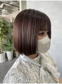  チョコレートブラウン/カシスブラウン/ボブカット