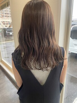 ミルヘアデザイン(mil hair design) ミルクティーベージュダブルカラーインナーカラーケアブリーチ