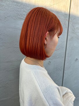 パハップスパークアベニュー(PERHAPS PARK AVENUE) オレンジブラウン/ケアブリーチ