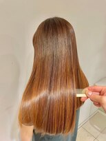 アース 錦糸町店(HAIR&MAKE EARTH) 透明感♪【髪質改善】内巻き艶感小顔レイヤーカット