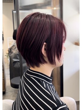 シア 綾瀬店(SHEER) 【Yuki】ベリーピンク×くびれショート