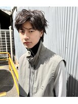 アッドバイケーツー 心斎橋(add by k-two Men's)&nbsp;スパイキーウルフスタイル★攻めたカジュアルヘア