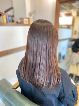 アイノベル(‘Inovel’) カット+カラー+oggiottoトリートメント