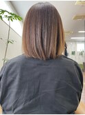 #朝ラク髪質改善 #ミディアム #髪質改善