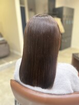 エメ 札幌(eme)&nbsp;髪質改善ヘアエステストレート＋高濃度水素カラー