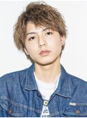 波巻きパーマメンズツイストスパイラルパーマツーブロック