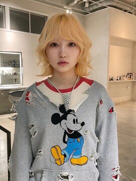 オルン(ORGN.) 【ORGN.】デザインカラー/ハイトーン/ケアブリーチ/大須/矢場町