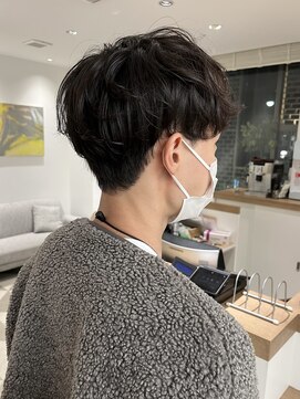 ローネス(LONESS) ニュアンスパーマ　マッシュ