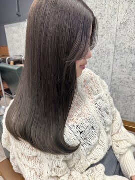 ロフティー 清澄白河(LOFTY) シンプルなのに洗練された透明感カラー／髪質改善トリートメント