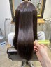 縮毛矯正（ミディアム～ロング)カット＋トリートメント30800円→27720円