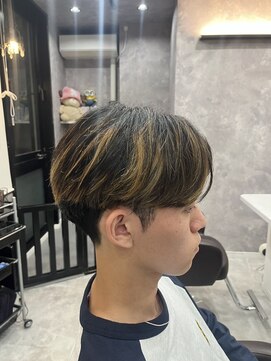 ヘアーサロンリボーンフォーメンズ 王子(Hair salon Reborn for men‘s) 韓国風マッシュスタイル