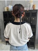 【futaba】結婚式お呼ばれヘアセット/カチモリ