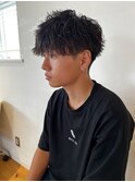 波巻きツイストスパイラルパーマ