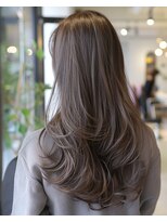 ペグ(Peg) 大人レイヤーロング/赤味無し/赤味消し/ブルージュ