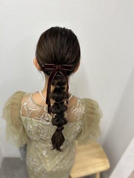 ランリ 金山 名古屋(Ranri) 【編みおろし】　金山/名古屋/東別院/ヘアアレンジ