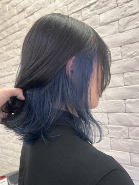 カシェル トウキョウ(Cashel Tokyo) インナーカラー / イヤリングカラー / ネイビー