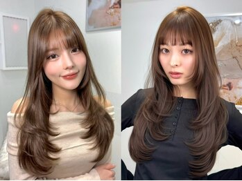 オニキス(ONYX)の写真/乾かすだけでキマる。忙しい毎日でも再現しやすい、持ちの良い大人可愛いレイヤーカットが人気のサロン。