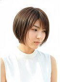 TOKIOインカラミ美容液カラー+ハイウエイトショートグラボブ